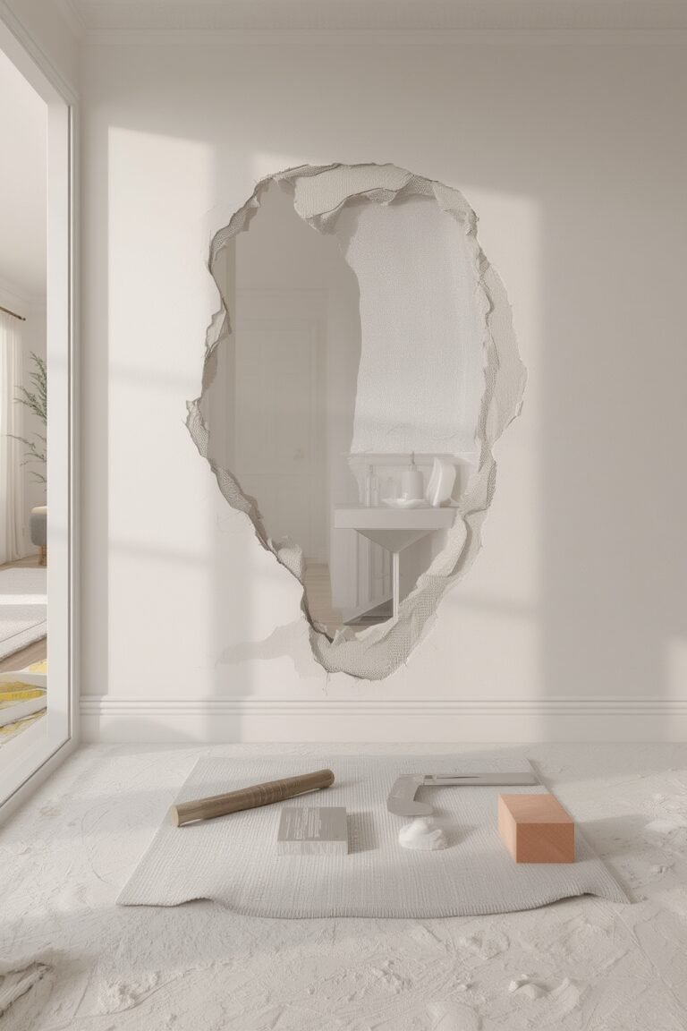 Wall Repair Patch Kit for Large Holes: Fix 6–8 Inch Drywall Damage Without a Bulge Showing Through Paint 29 wall repair patch kit large holes