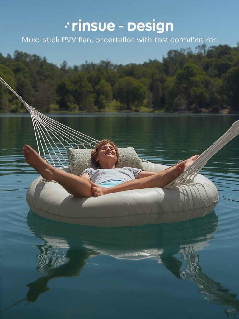 pool float in action