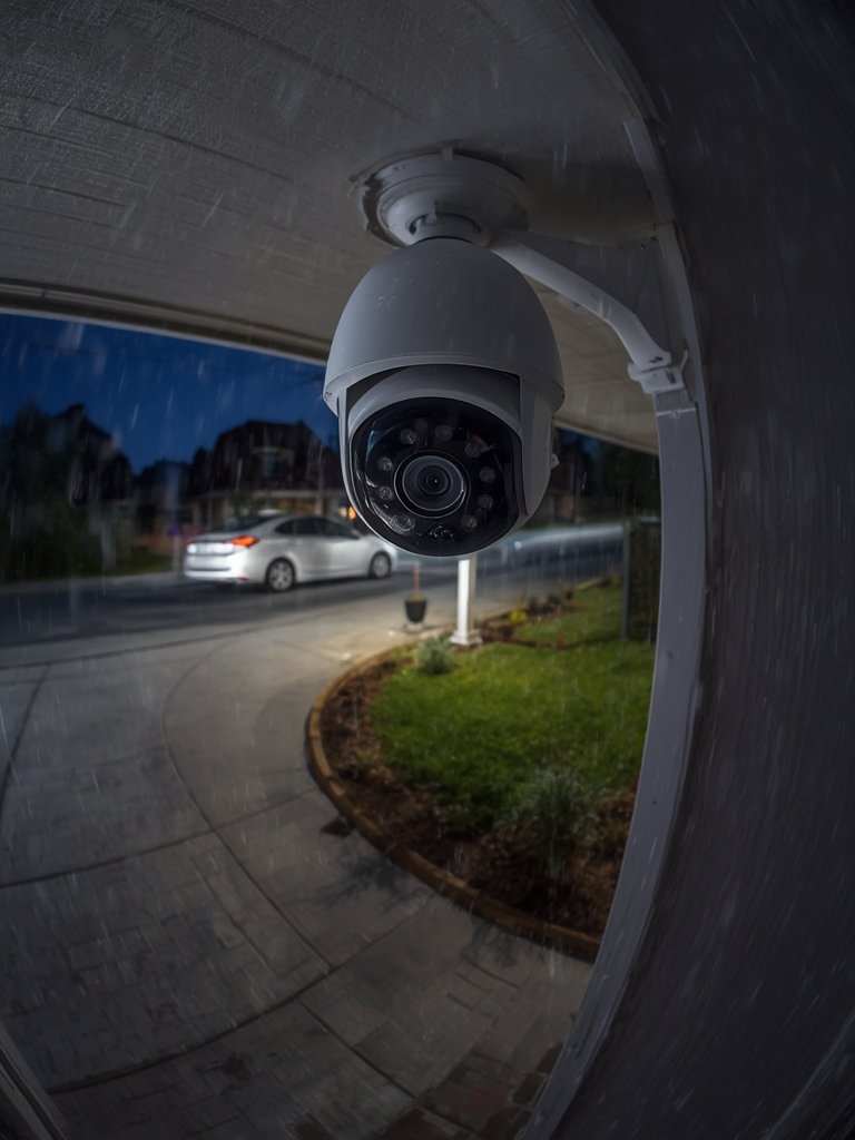 Is the Ring Outdoor Cam (Stick Up Cam) Worth Buying for Home Security? 2 outdoor camera in action