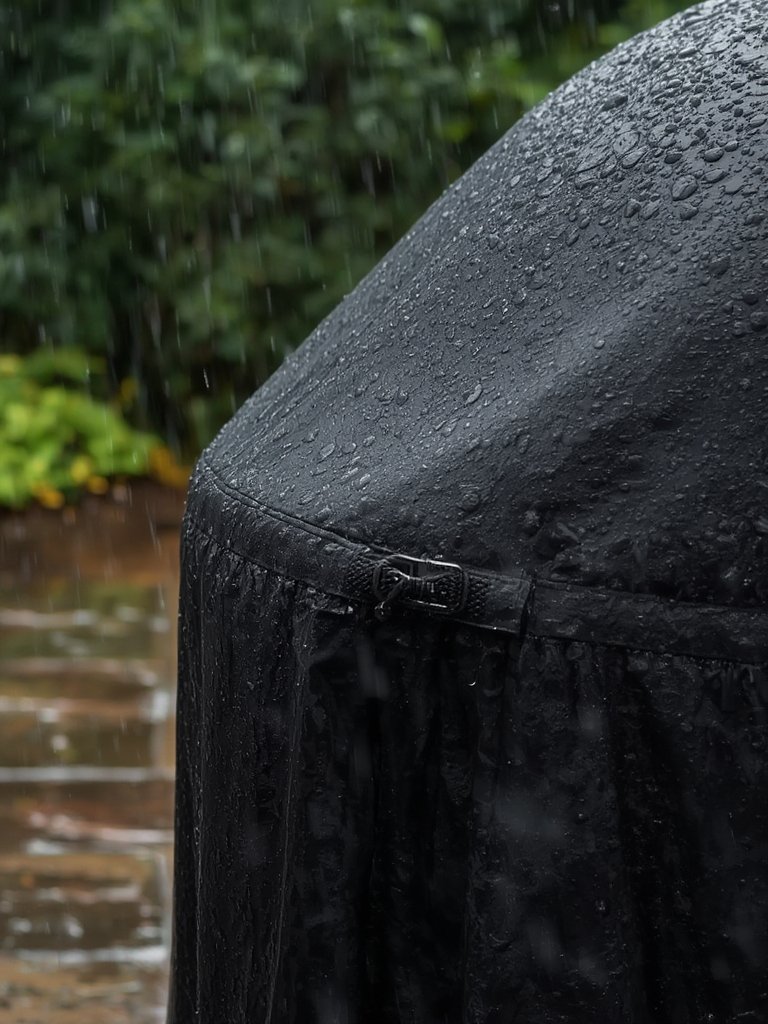 grill cover in action