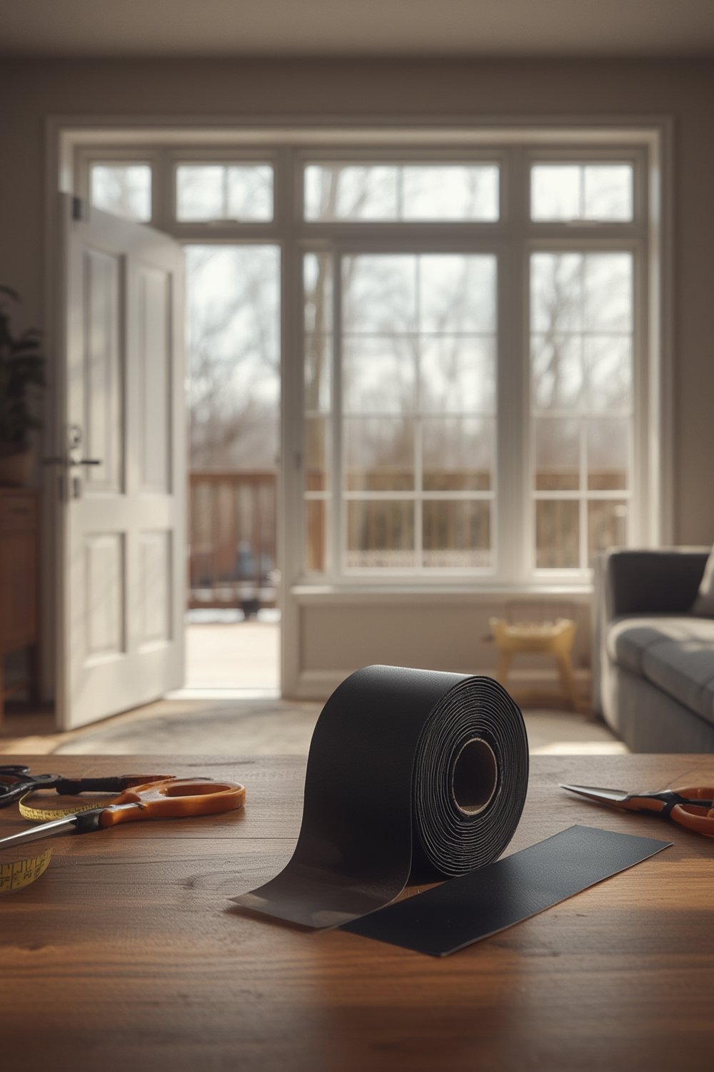 Door Drafts Fix: Frost King EPDM Weatherseal Tape (D-Section) Review & Results 1 weatherseal tape product view