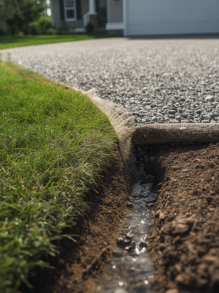 geotextile fabric in action