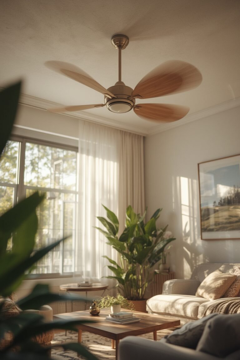 Which Way Should a Ceiling Fan Turn in Summer? Counterclockwise for a Strong Breeze and Lower AC Use 9 which way should ceiling fan turn in summer