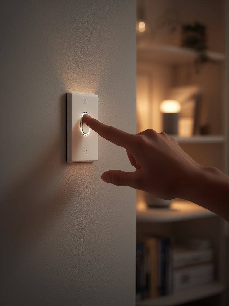 smart dimmer in action