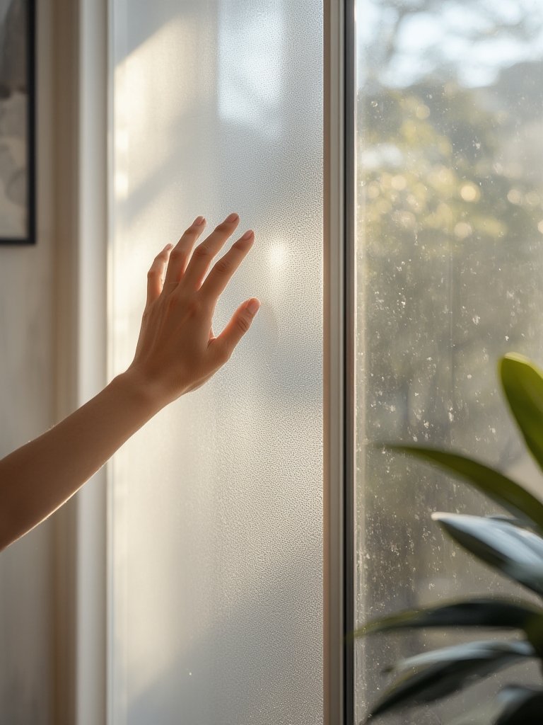 privacy film in action