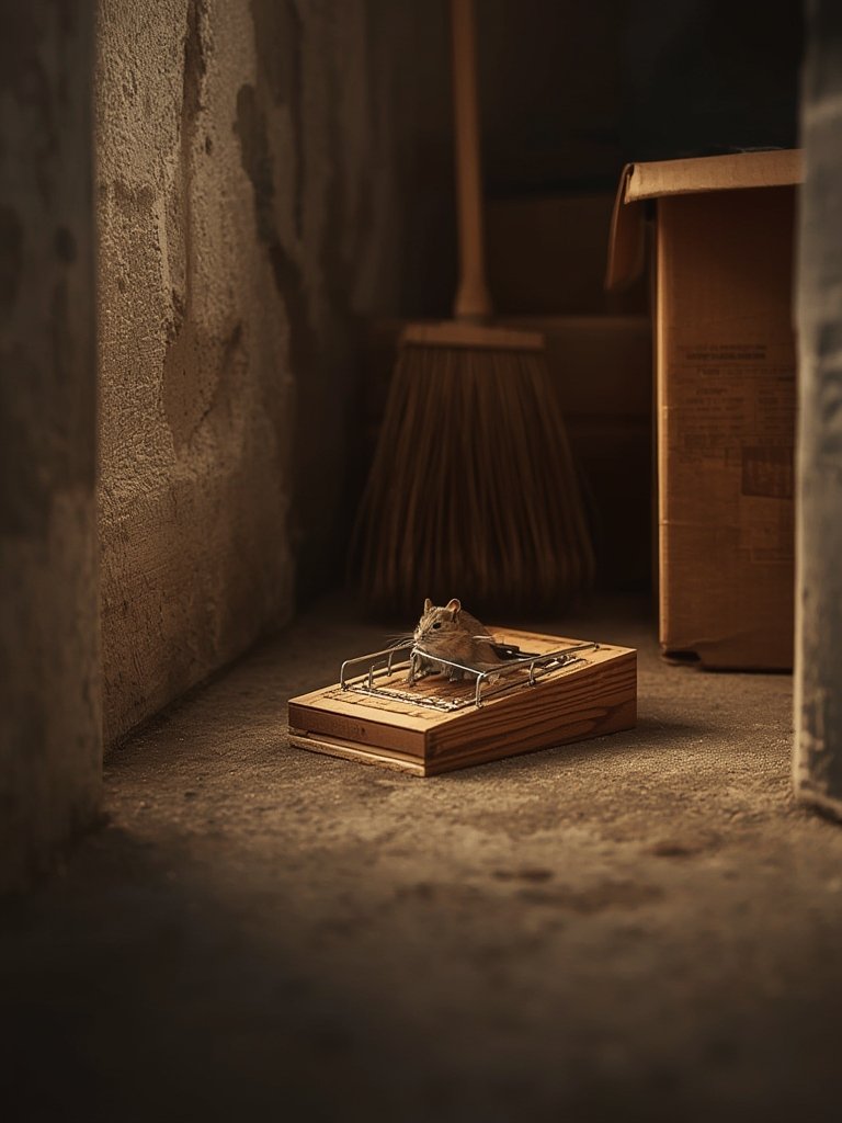 mouse trap in action