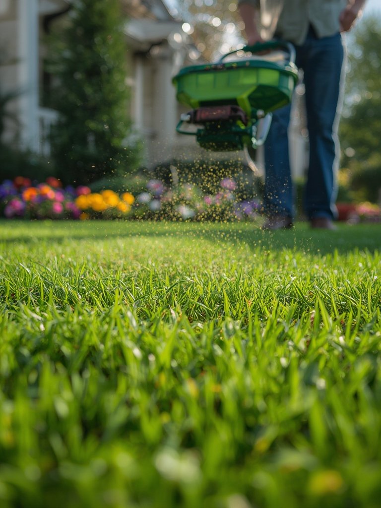 lawn insect in action