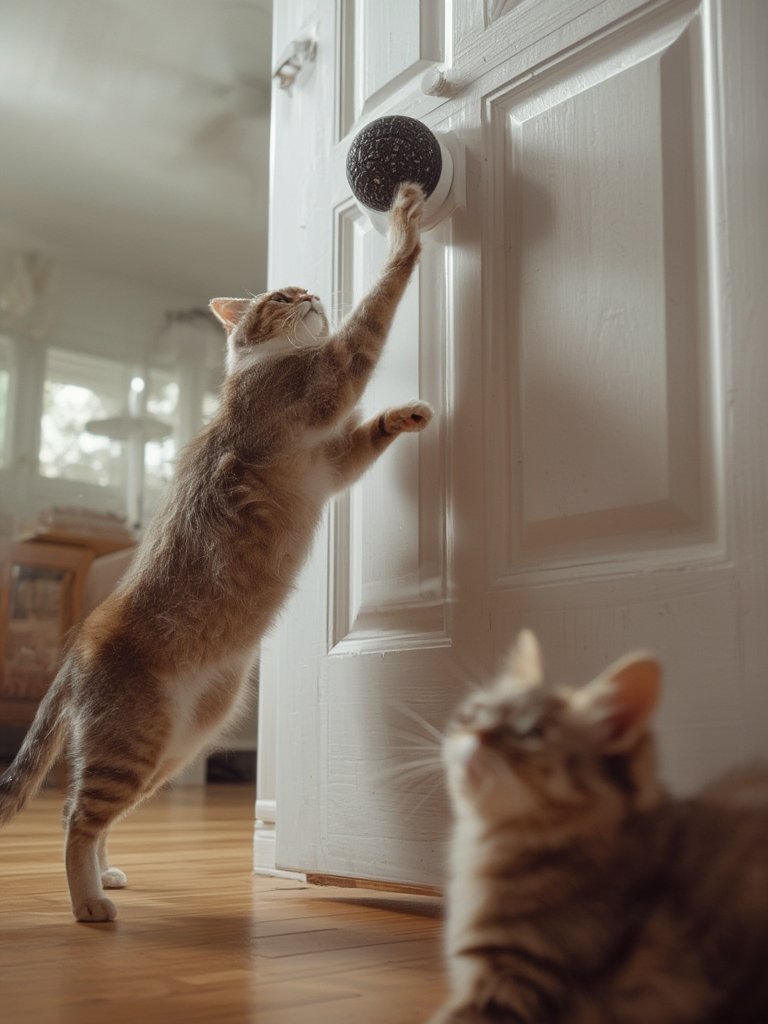 Should You Buy the Automatic Cat Toy for Indoor Cats? Honest Pros & Cons for 2026 2 cat toy in action