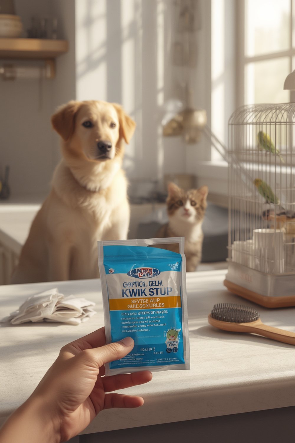 Miracle Care Kwik Stop Styptic Swabs: Should Pet Owners Choose Gel Swabs for Fast Bleeding Relief? 1 styptic swabs product view